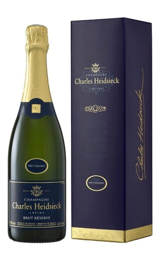 Charles Heidsieck Brut Reserve 箱付き Шампанское Charles Heidsieck Brut Reserve цена 0,75 л в коробке