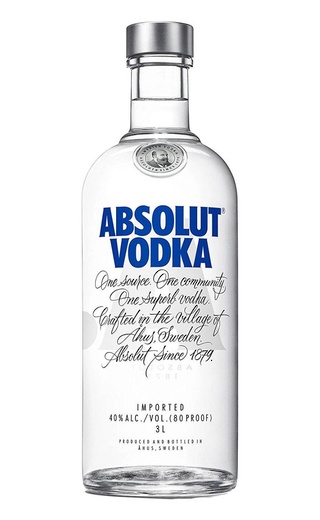 Абсолют 3 л фото водка Absolut 3 л