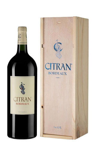 Шато Ситран Ле Бордо Руж 2020 1.5 л фото вино Chateau Citran Le Bordeaux 2020 1,5 л