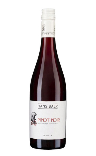 Ханс Баер Пино Нуар 2022 0.75 л фото вино Hans Baer Pinot Noir 2022 0,75 л