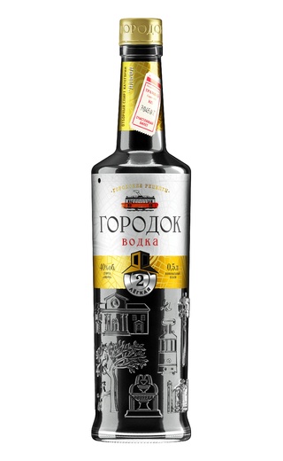 Городок Легкая 0.5 л фото водка Gorodok Legkaya 0,5 л