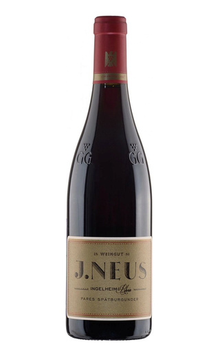 Й. Нойс Ингельхайм ам Рейн Парес Шпетбургундер ГГ 2014 0.75 л фото вино J. Neus Ingelheim am Rhein Pares Spatburgunder GG 2014 0,75 л