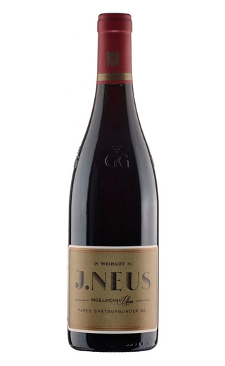 Й. Нойс Ингельхайм ам Рейн Парес Шпетбургундер ГГ 2015 0.75 л фото вино J. Neus Ingelheim am Rhein Pares Spatburgunder GG 2015 0,75 л