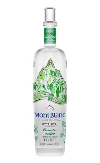 Мон Блан Огурец и Мята 0.7 л фото водка Mont Blanc Cucumber & Mint 0,7 л