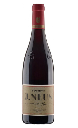 Й. Нойс Ингельхайм ам Рейн Парес Шпетбургундер ГГ 2018 0.75 л фото вино J. Neus Ingelheim am Rhein Pares Spatburgunder GG 2018 0,75 л