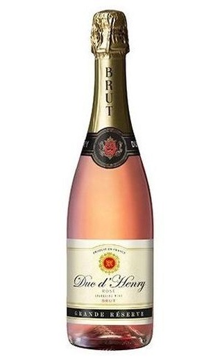 фото шампанское Duc d'Henry Rose Brut 2022 0,75 л