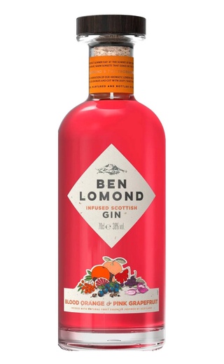 Бен Ломонд Красный Апельсин-Розовый Грейпфрут 0.7 л фото джин Ben Lomond Blood Orange-Pink Grapefruit 0,7 л