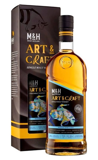 Эм энд Эйч Арт энд Крафт Мадейра Дессерт Вайн Каск 0.7 л фото виски M&H Craft Madeira Dessert Wine Cask 0,7 л