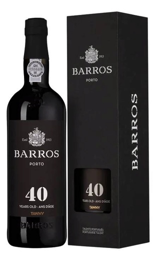 Баррос Тони 40 лет 0.75 л фото портвейн Barros Tawny 40 Years Old 0,75 л