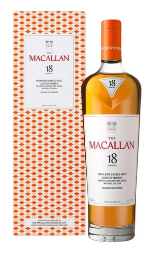 фото виски Macallan Colour Collection 18 Years Old 0,7 л