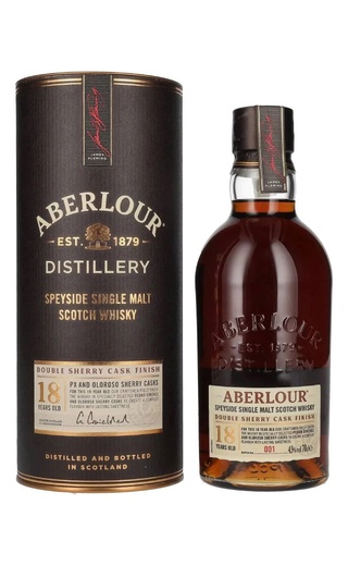 Виски Aberlour 18 Years Old Double Sherry Cask Finish&nbsp;0,7&nbsp;л