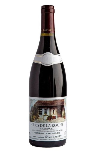 Жерар Рафет Кло де ля Рош Гран Крю 2021 0.75 л фото вино Gerard Raphet Clos de la Roche Grand Cru 2021 0,75 л