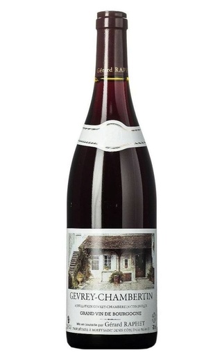 Жерар Рафет Жевре-Шамбертен 2020 0.75 л фото вино Gerard Raphet Gevrey-Chambertin 2020 0,75 л
