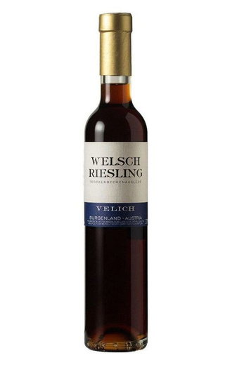 фото вино Velich Welschriesling Trockenbeerenauslese 2008 0,375 л