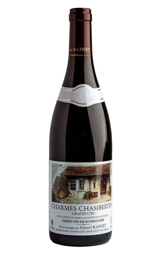 Жерар Рафет Шарм-Шамбертен Гран Крю 2019 0.75 л фото вино Gerard Raphet Charmes-Chambertin Grand Cru 2019 0,75 л