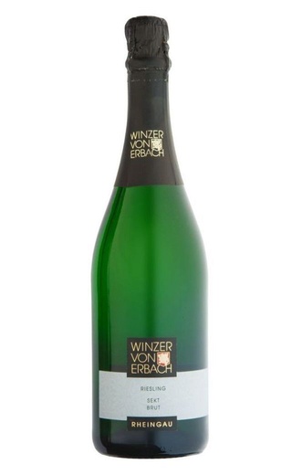 Винцер фон Эрбах Рислинг Зект Брют 2021 0.75 л фото игристое вино Winzer von Erbach Riesling Sekt Brut 2021 0,75 л
