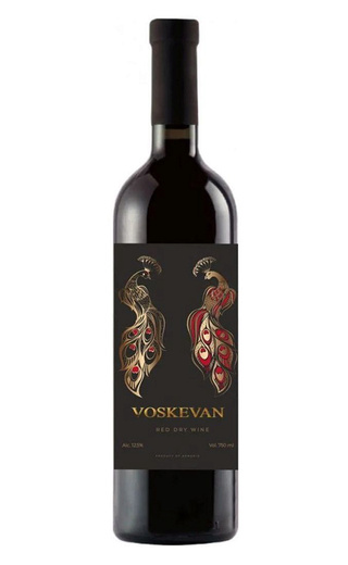 фото вино Voskevan Red Dry 0,75 л