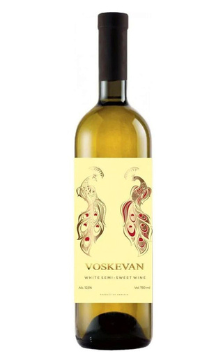 Воскеван Белое Полусладкое 0.75 л фото вино Voskevan White Semi-Sweet 0,75 л