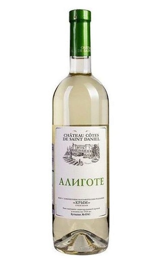 Шато Кот де Сан Даниль Алиготе 2021 0.75 л фото вино Chateau Cotes de Saint Daniel Aligote 2021 0,75 л