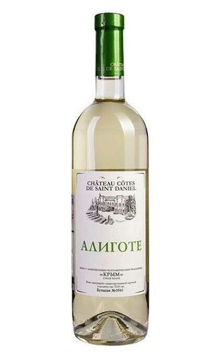 Шато Кот де Сан Даниль Алиготе 2022 0.75 л фото вино Chateau Cotes de Saint Daniel Aligote 2022 0,75 л