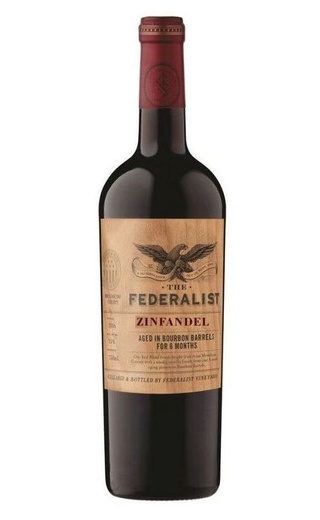 фото вино The Federalist Zinfandel Aged in Bourbon Barrels Lodi 2021 0,75 л