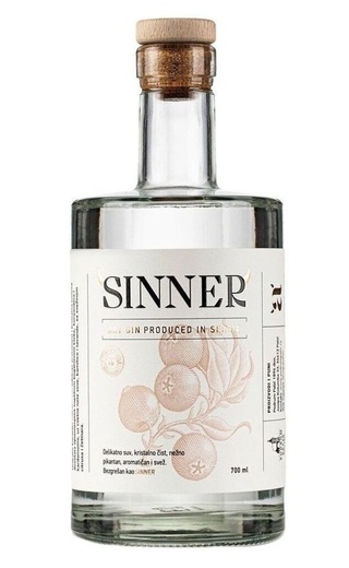 фото джин Sinner 0,7 л
