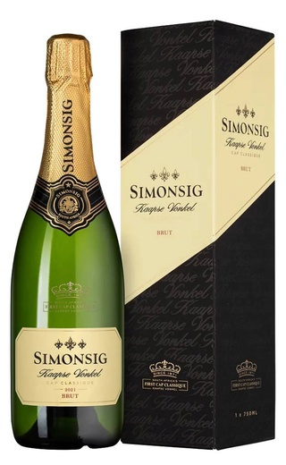 Симонсиг Каапсе Вонкель 2021 0.75 л фото игристое вино Simonsig Kaapse Vonkel 2021 0,75 л