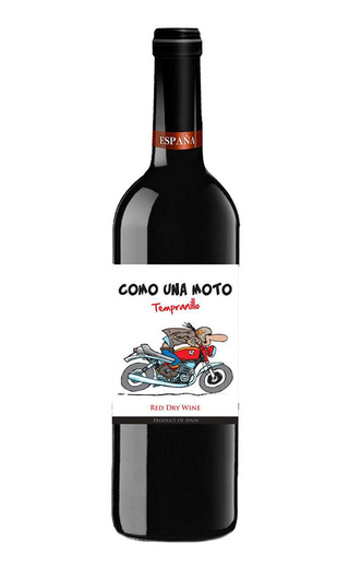 Вино Como Una Moto Tempranillo Dry 2020 0,75 л