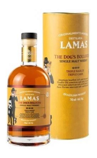 Ламас Зэ Догс Боллокс Трипл Каск 0.75 л фото виски Lamas The Dog's Bollocks Triple Cask 0,75 л