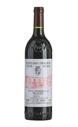 фото вино Vega Sicilia Valbuena 5 2012 0,75 л