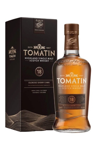 фото виски Tomatin 18 YO 0,7 л