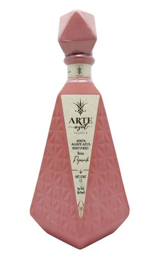 фото текила Arte Azul Ceramic Pink Rosa Reposado 1 л