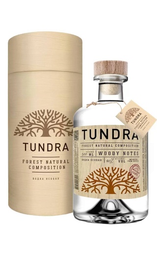 Тундра Древесные Ноты 0.5 л фото водка Tundra Forest Woody Notes 0,5 л