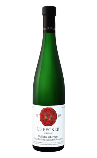 фото вино J.B.Becker Wallufer Oberberg Riesling Kabinett Halbtrocken 2015 0,75 л