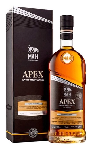Эм энд Эйч Апекс Питед Бурбон Каск 0.7 л фото виски M&H Apex Peated Bourbon Cask 0,7 л