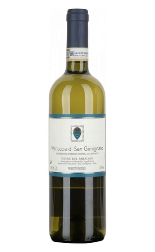Вино Poderi del Paradiso Vernaccia di San Gimignano Prestige 2023 0,75 л