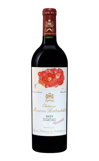 Шато Мутон-Ротшильд Премье Гран Крю Классе Пойяк 2021 0.75 л фото вино Chateau Mouton-Rothschild Premier Grand Cru Classe Pauillac 2021 0,75 л