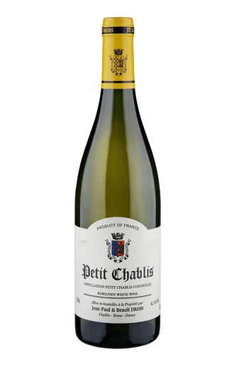 Вино Domaine Jean-Paul et Benoit Droin Petit Chablis 2023 0,75 л