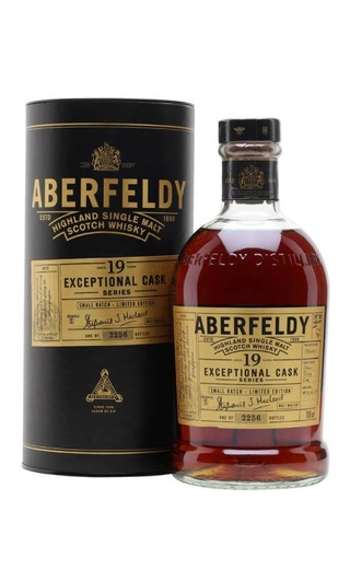 фото виски Aberfeldy 19 Years Old Exceptional Cask Small Batch Limited Edition 0,7 л