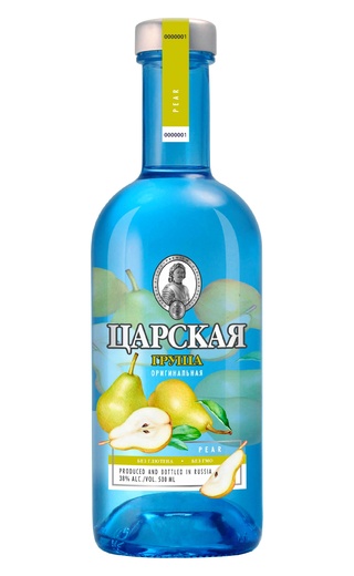 Царская Оригинальная Груша 0.5 л фото водка Czar’s Original Pear 0,5 л