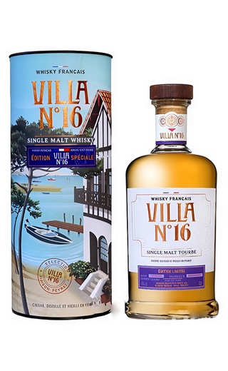 Вилла №16 Питед Сингл Молт 0.7 л фото виски Villa №16 Peated Single Malt 0,7 л