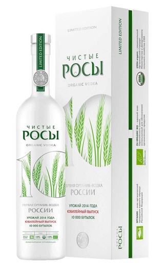 фото водка Chistye Rosy Jubilee Edition 0,7 л