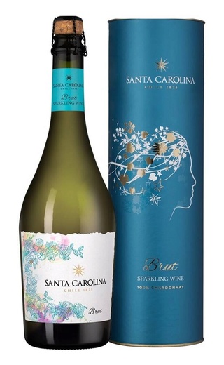 Санта Каролина Брют 0.75 л фото игристое вино Santa Carolina Brut 0,75 л