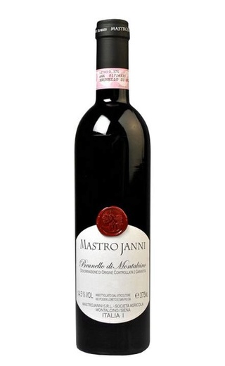 фото вино Mastrojanni Brunello di Montalcino 2019 0,375 л