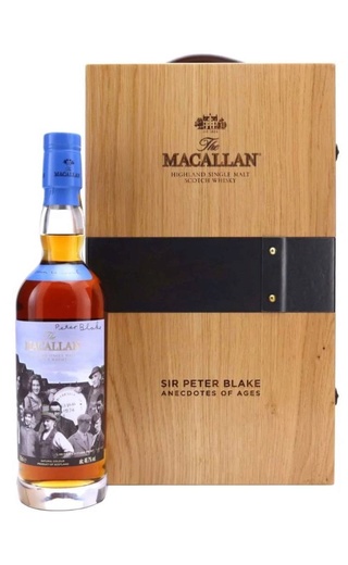 фото виски Macallan Sir Peter Blake Anecdotes of Ages 0,7 л