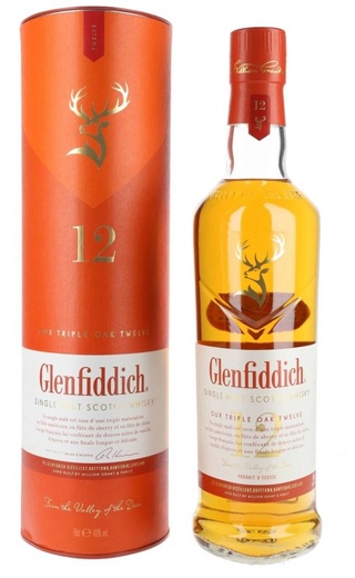 Гленфиддик 12 лет Трипл Оак 0.7 л фото виски Glenfiddich 12 Years Old Triple Oak 0,7 л