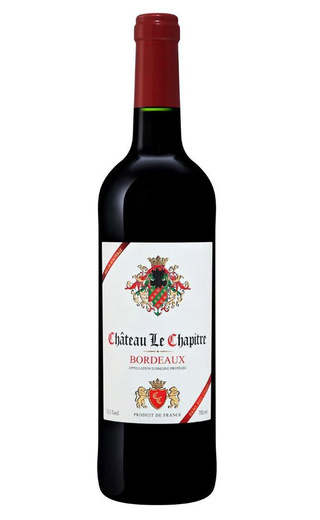 Шато Ле Шапитр Бордо Руж 0.75 л фото вино Chateau Le Chapitre Bordeaux Rouge 0,75 л