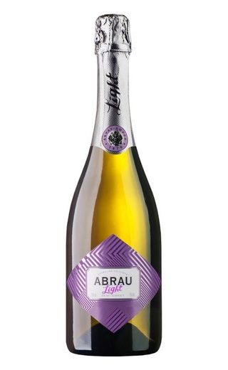 Игристое вино Абрау Лайт Белое Полусладкое 0,75 л