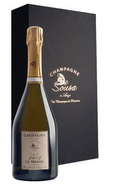 Шампанское De Sousa Grand Cru Cuvee des Caudalies Le Mesnil Blanc de Blancs Extra Brut Millesime 2012 0,75 л