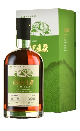 фото виски Omar Cask Strength Single Malt Virgin Oak 0,7 л